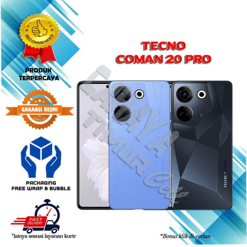 Jual Tecno Camon 20 Pro Ram 8/256gb Smartphone Garansi Resmi - Blue Di ...