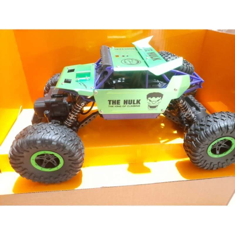 Monster Jam Incredible Hulk Remote Control Car Promo Mobil Rc