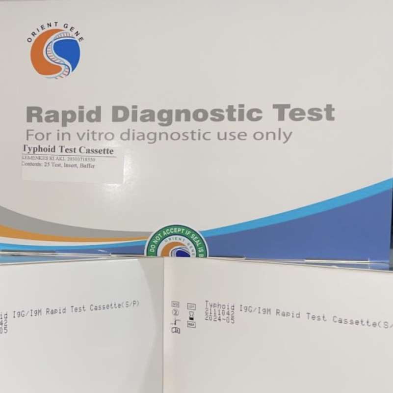 Promo Orient Gene Typhoid/typoid Test Cassette Diskon 33% Di Seller ...