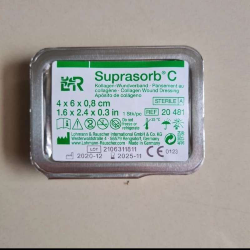 Promo Suprasorb C 4x6 Collagen Wound Dressing /luka Diabetes Diskon 23