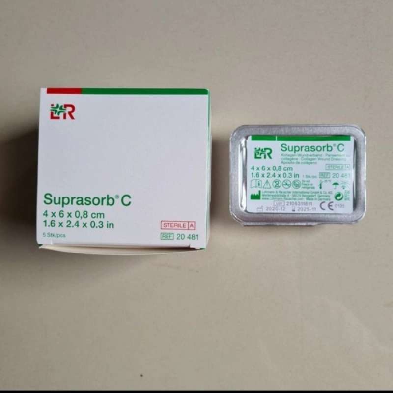 Promo Suprasorb C 4x6 Collagen Wound Dressing /luka Diabetes Diskon 23