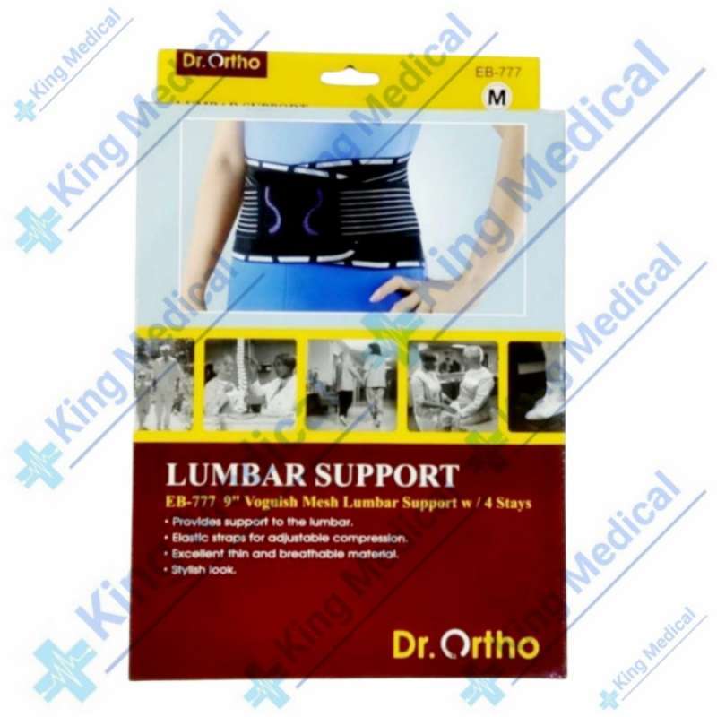 Promo Korset Nyeri Pinggang/voguish Mesh Lumbar Support Dr Ortho Eb777