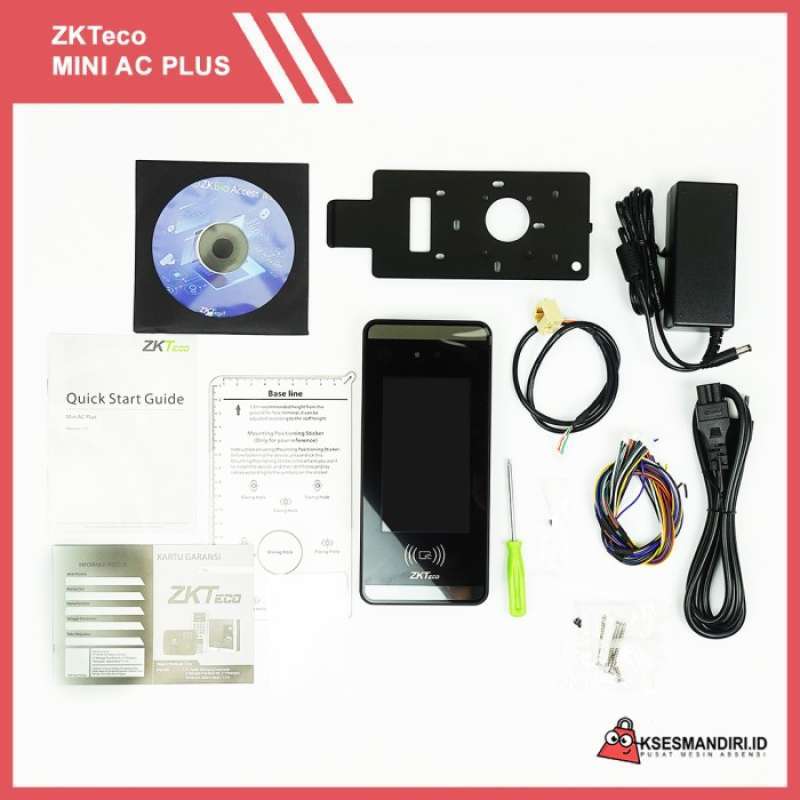 Promo Mesin Absensi Masker Access Door Zkteco Mini Ac Plus Diskon 3% Di ...