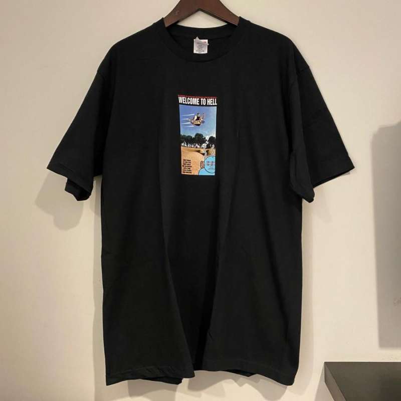 【Supreme x ToyMachine】Welcome To Hell T-Shirt★Black★24SS Supreme Toy Machine Welcome To Hell Tee (SS24) - $44