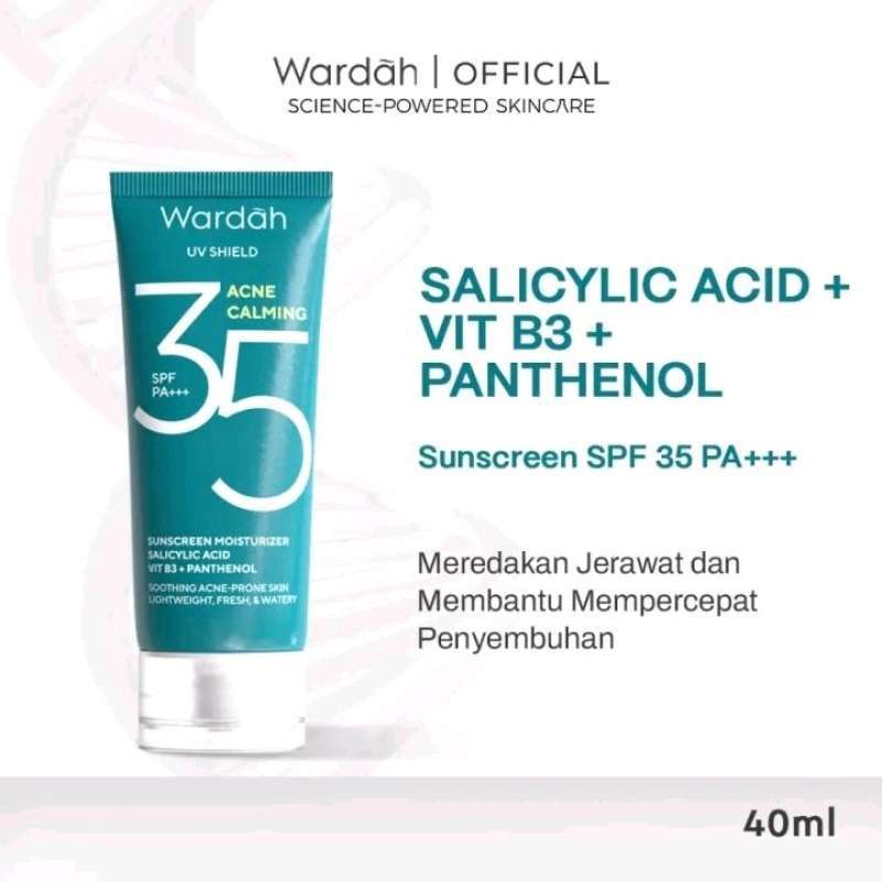 Jual Wardah Uv Shield Acne Calming Sunscreen Moisturizer Di Seller Agen
