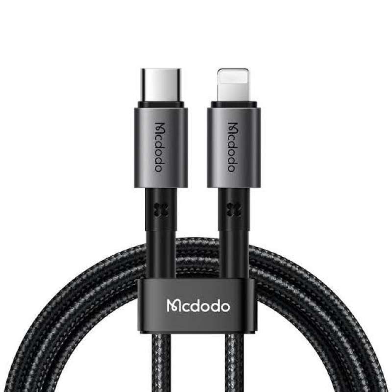 Mcdodo PD Type-C To iPhone Data Cable, PD 20W Max Power, Built-In Smart Mcdodo PD Type-C To iPhone Data Cable, PD 20W Max Power, Built-In Smart