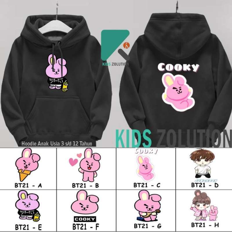 Jual Jaket Bt21 Anak Perempuan Hoodie Cooky Bt21 Sweater Cooky Bt21 Di Seller Waroengshanum Batulayang Kab. Bandung Barat Blibli