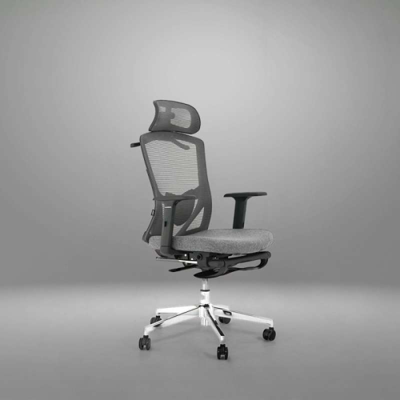 Promo Noir Neo-c / Neo C Ergonomic Office Chair / Kursi Office / Kantor Terbaik - Grise Grey ...