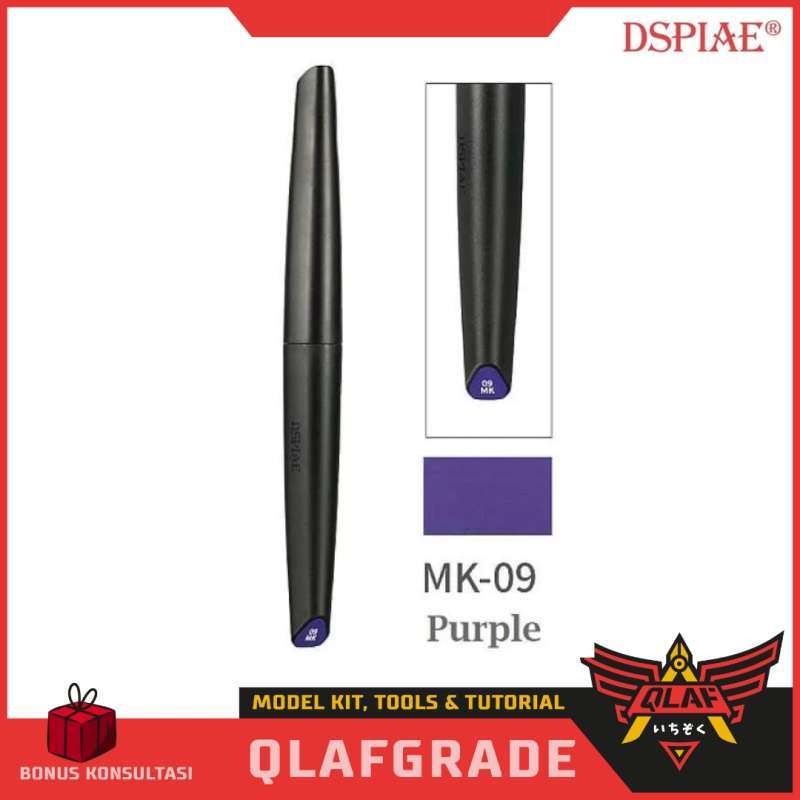 Gundam Marker Purple Ungu DSPIAE Acrylic Marker MK-09