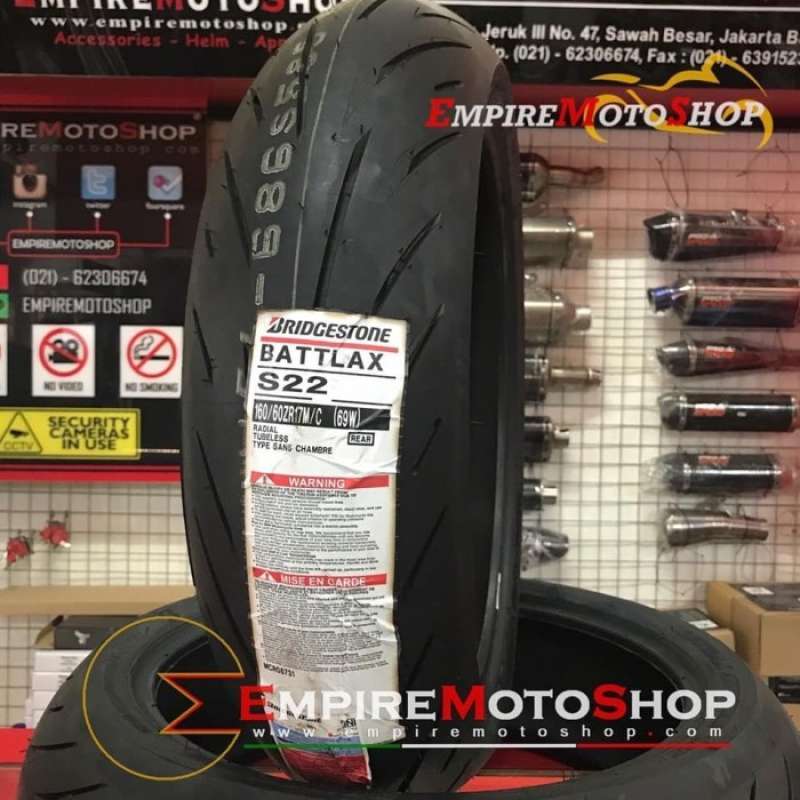Promo Ban Battlax S22 Ukuran 160 / 60 -17 Ninja 250 Fi Cbr250rr R25 R15 ...