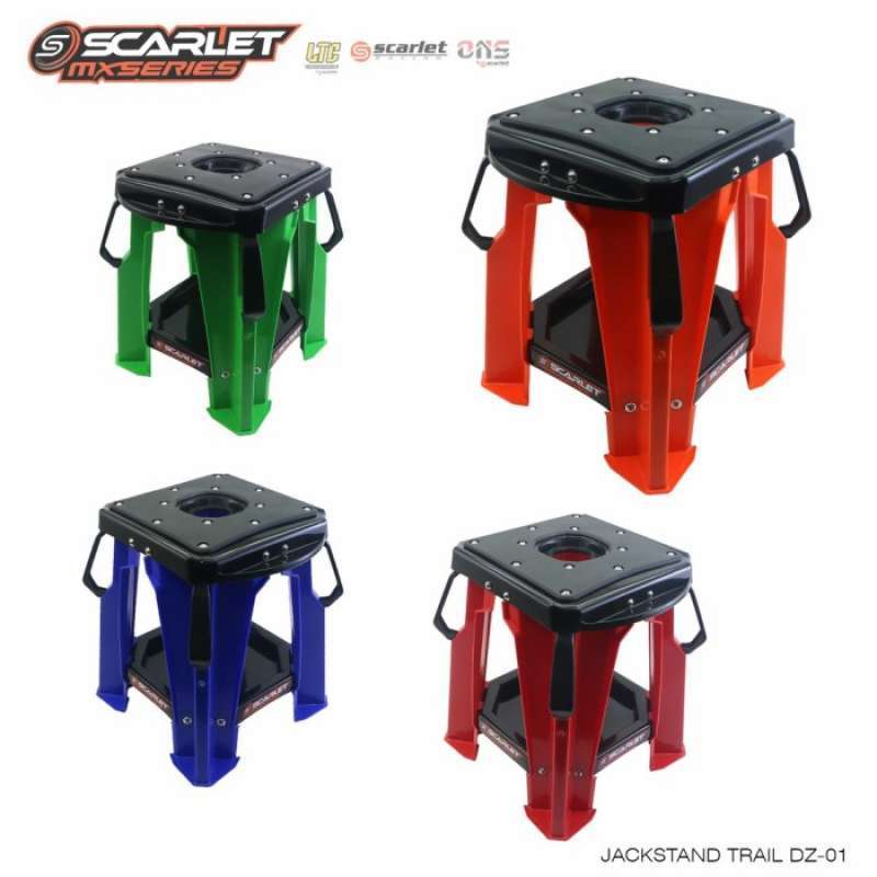 Scarlet Racing Booth Promo Scarlet Racing - Jackstand Paddock Tengah Standar Motor Trail Dz ...
