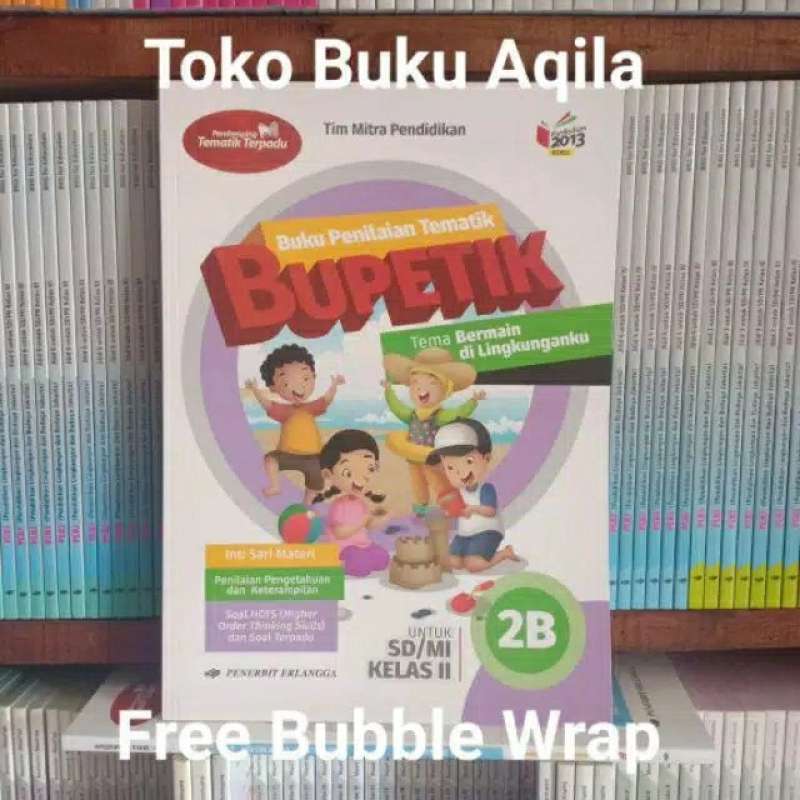 Promo Paket Buku Bupetik 2a 2b 2c 2d Kelas 2 Sd K13n Erlangga Harga 4 ...