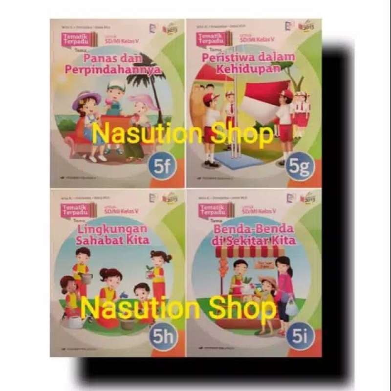 Promo Buku Tematik 5a, 5b, 5c, 5d, 5e, 5f, 5g, 5h, 5i Kelas 5 Sd ...