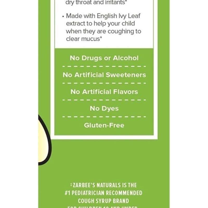 Promo Zarbee's Zarbees Cough Syrup + Mucus Obat Batuk Anak 212thn