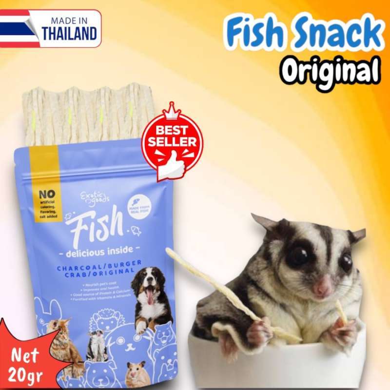 Sugar glider fish snack 2025