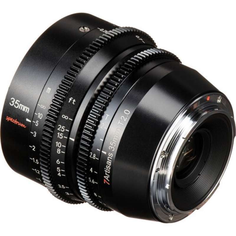 Spectrum Prime Jual 7artisans 35mm T2.0 Spectrum Prime Cine Lens Full Frame Sensor Di ...