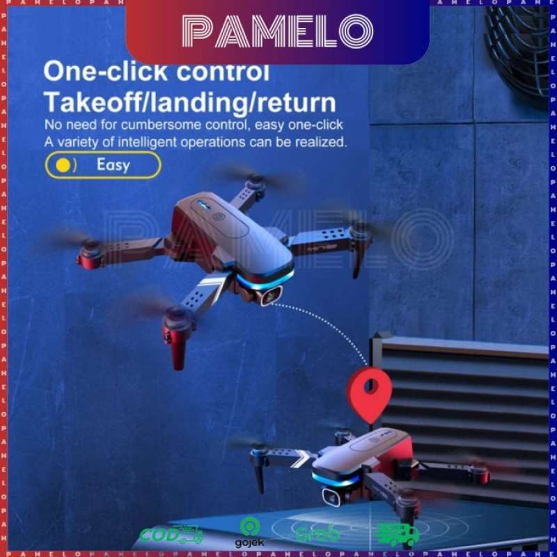 Jual Rc Drone E99 Pro Dual Kamera Wifi Fpv Quadcopter Foldable Hd 4k ...