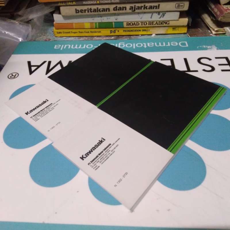 Jual Manual Book Kawasaki Klx 150s D Tracker 150 Buku Pedoman