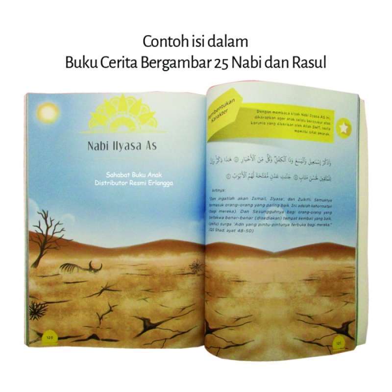 Promo Buku Cerita Bergambar 25 Nabi & Rasul Untuk Pembentukan Karakter