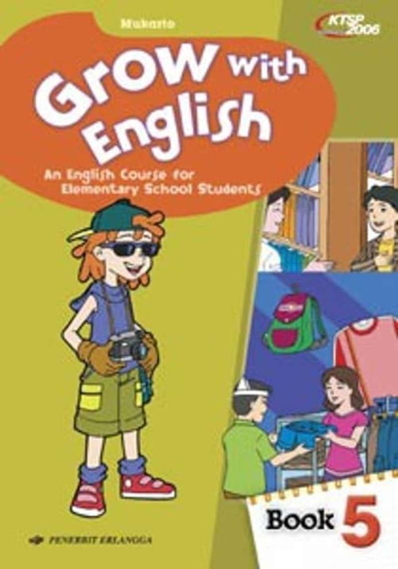Jual Buku Pelajaran Sd / Mi Bahasa Inggris Grow With English Kelas 5 ...