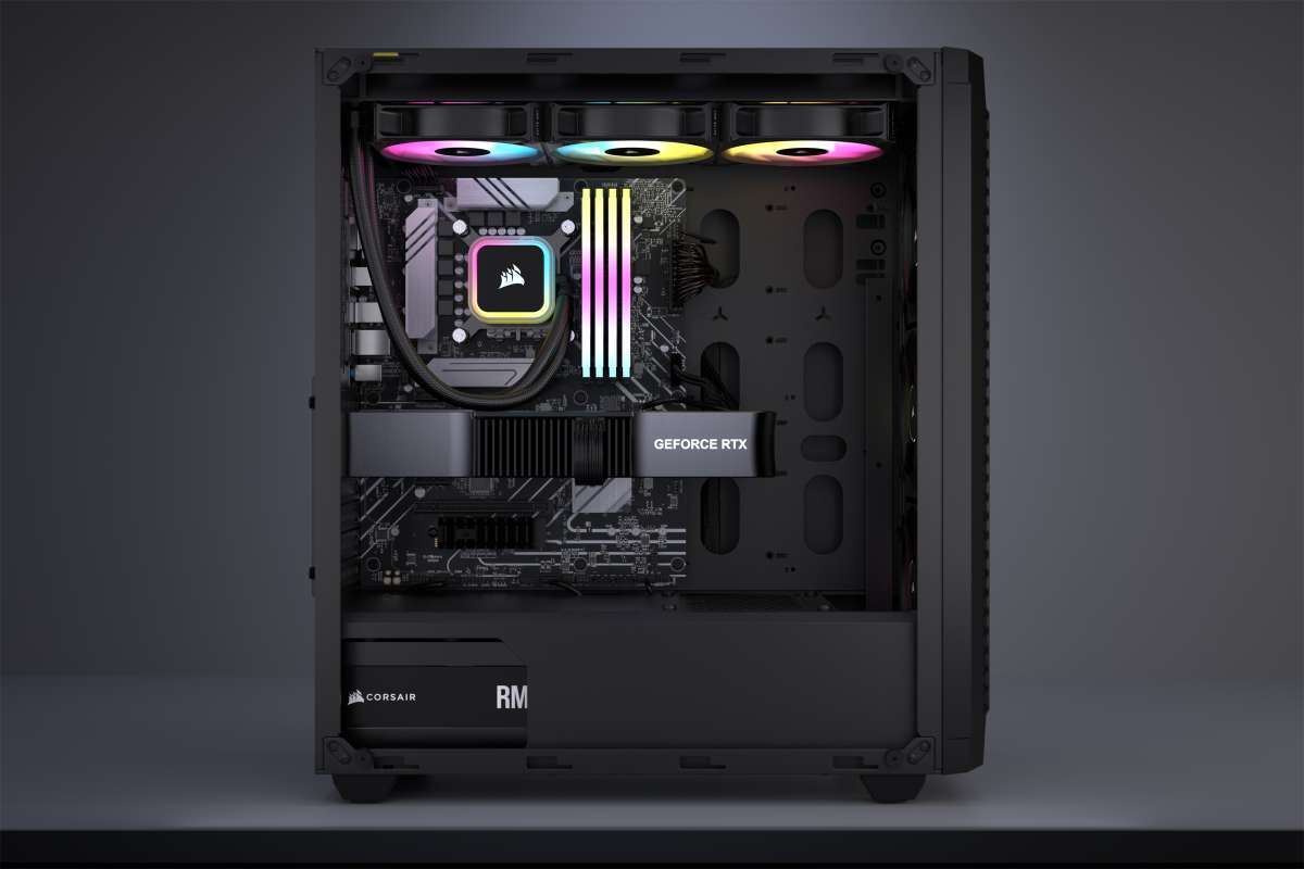 Promo Corsair 480t Rgb Airflow Tempered Glass Mid-tower Atx Case Diskon ...