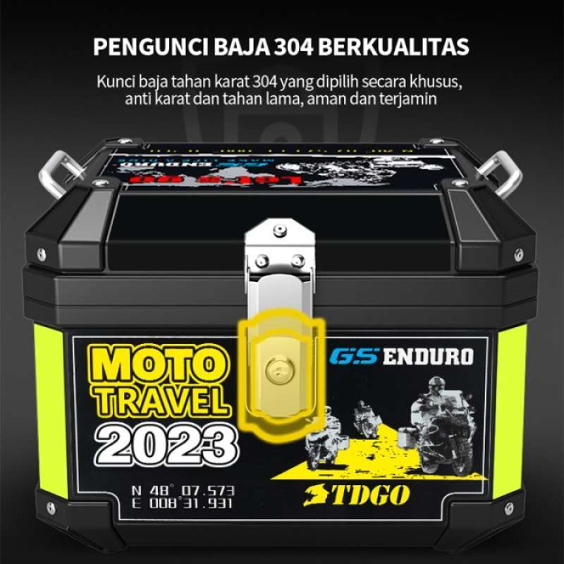 Promo Sepeda Motor Top Box Bagasi 45l / Box Motor Berkapasitas Besar ...