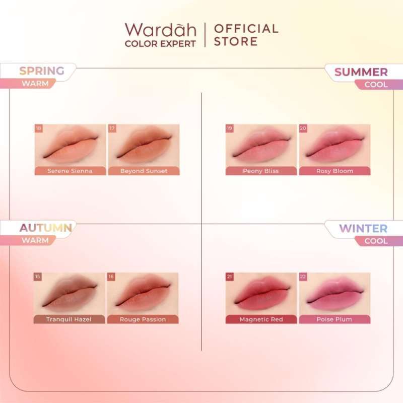 Jual [limited Edition] New! Wardah Colorfit Velvet Matte Lip Mousse ...
