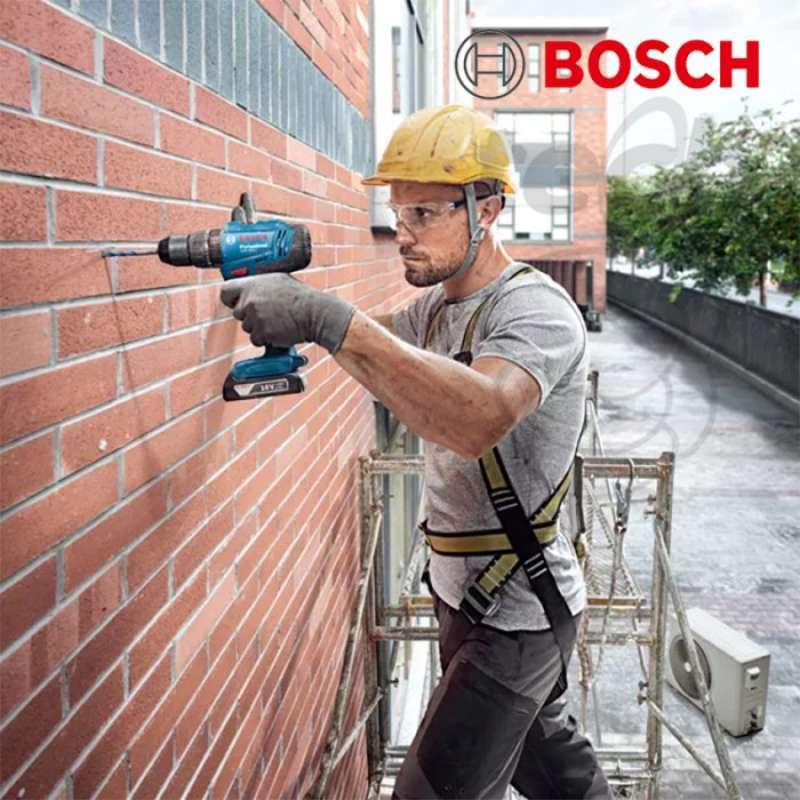 Promo Mesin Bor Tembok Baterai Cordless Drill 18v Bosch Gsb 183-li ...