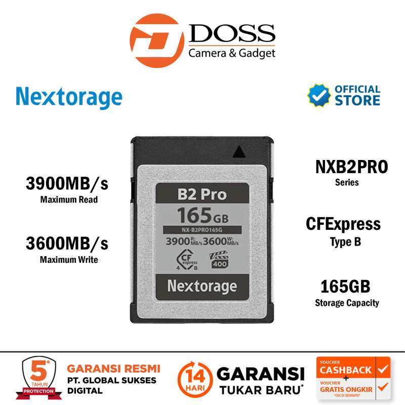 その他 CF TypeB Nextorage B1 Pro 165GB Nextorage CFexpress TypeB 165GB NX-B1PRO
