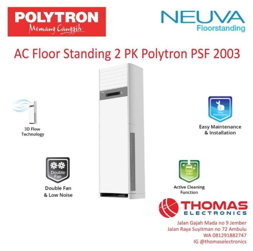 AC Standing Floor Polytron 2 PK, 3PK, 5 PK