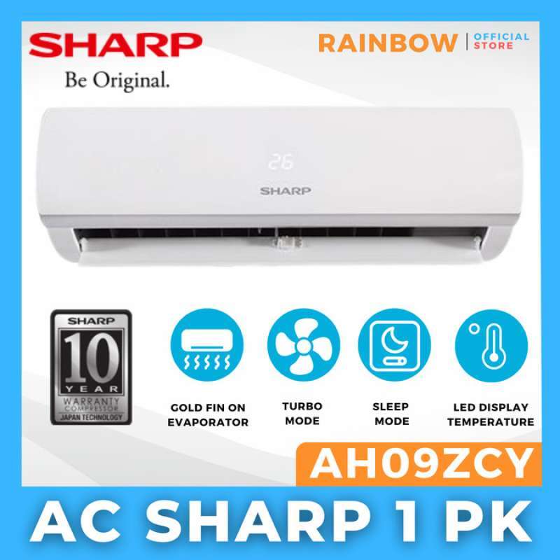 Promo Ac Sharp Low Watt 1 Pk Ah9zcy Diskon 23% Di Seller Cuanz Store ...