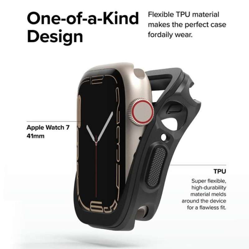 Case Apple Watch 9/8/7/SE 2 45/44/41/40mm Ringke Air Sport Soft Casing