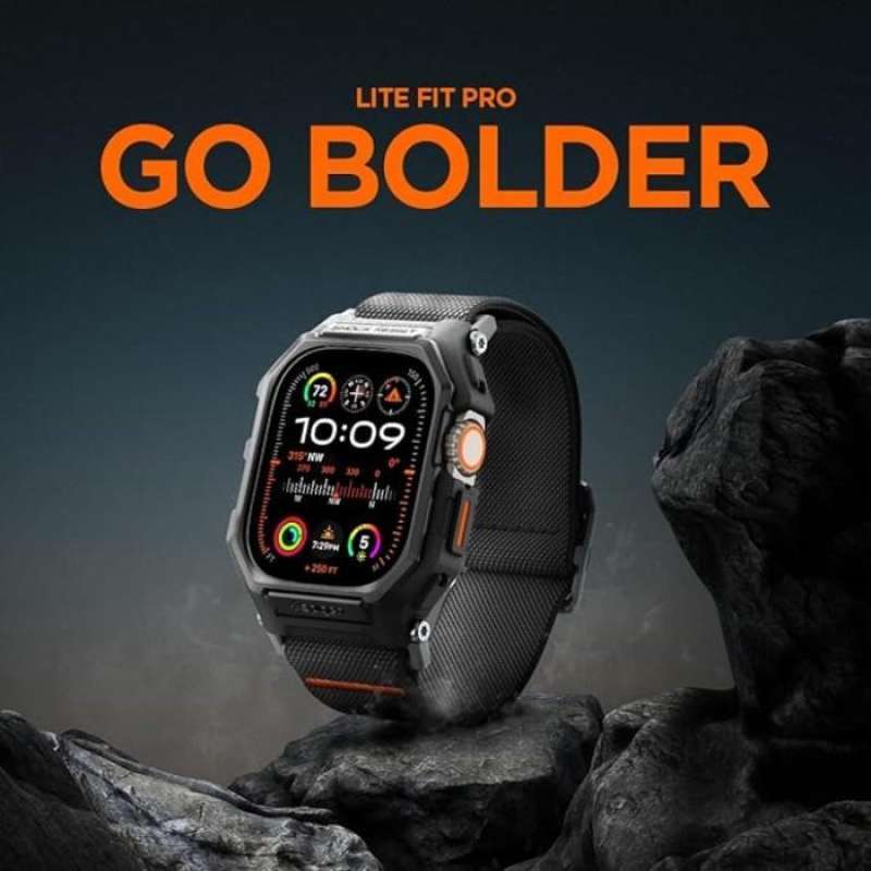 Spigen Apple Watch Series Ultra 2 / 1 (49mm) Case Lite Fit Pro - Matte Black ACS07104