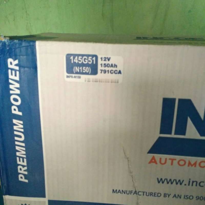 Promo Aki Genset Incoe Premium Type N150 12 Volt 150 Amper Khusus ...