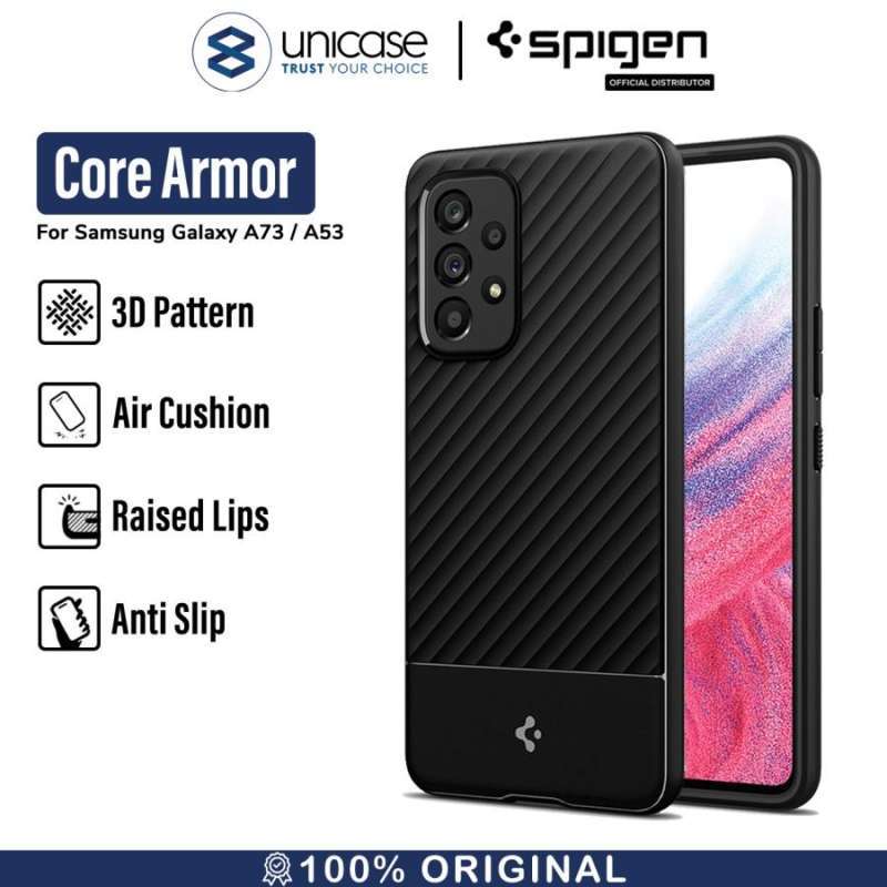 Case Samsung Galaxy A53 / A73 Spigen Core Armor Slim Softcase Casing