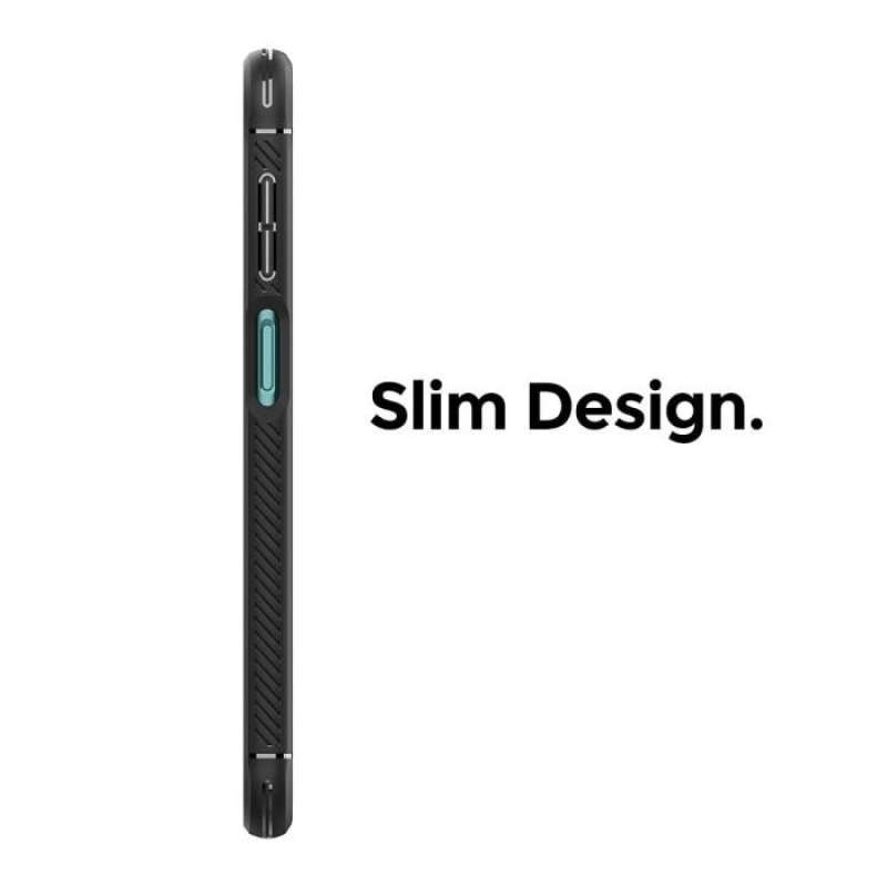 Case Samsung Galaxy M23 5G Spigen Rugged Armor Softcase Carbon Casing