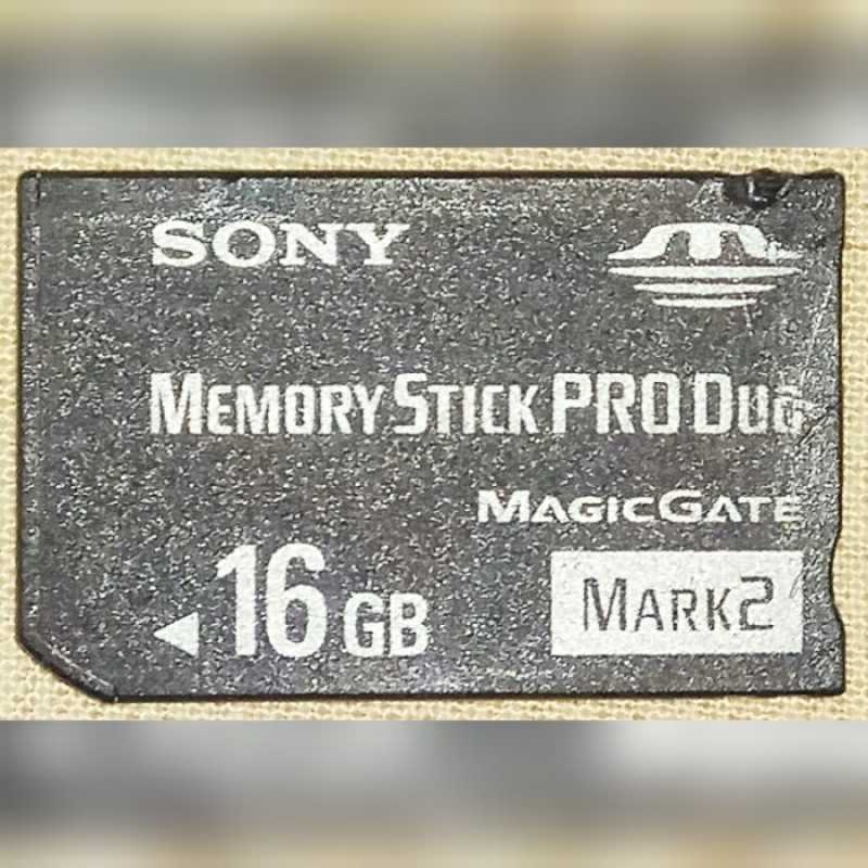 Jual Sony Memory Stick Pro Duo Magic Gate Mark 2 Original Japan Made Di