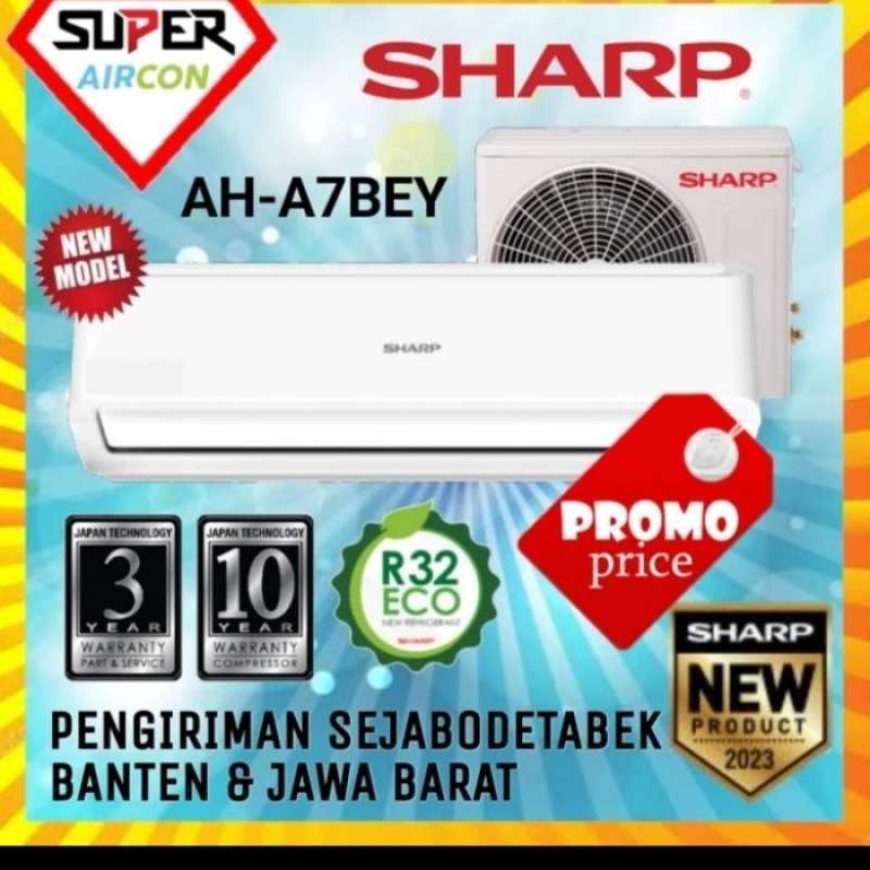 Promo Ac Sharp Ah - A7bey Garuda Series 3/4pk Ac A7bey + Pasang ...