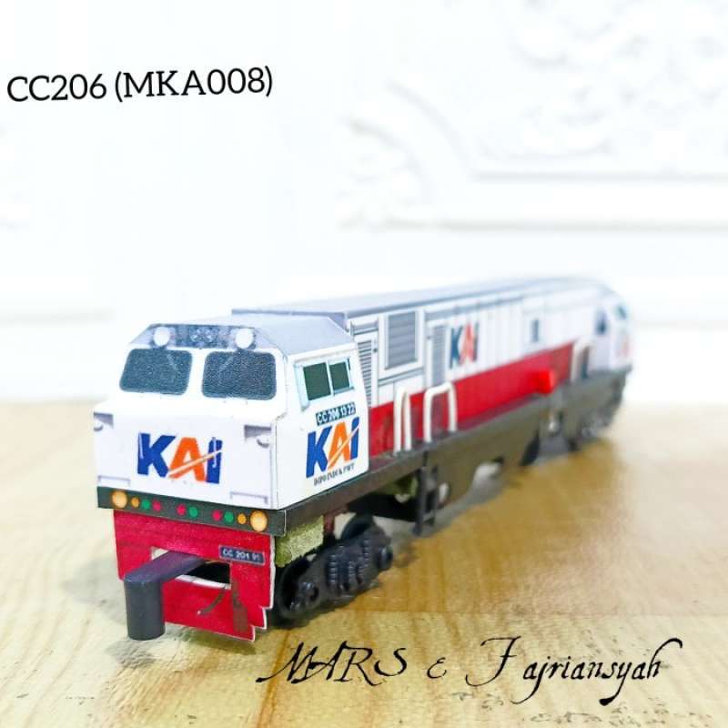 Jual Gerbong Datar Mainan Kereta Api Lokomotif Cc 201 Cc 203 Cc206 Di