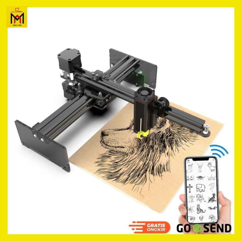 Jual Mesin Neje 3 Laser Engraver Printer Pengukir Kayu Kulit Plastik