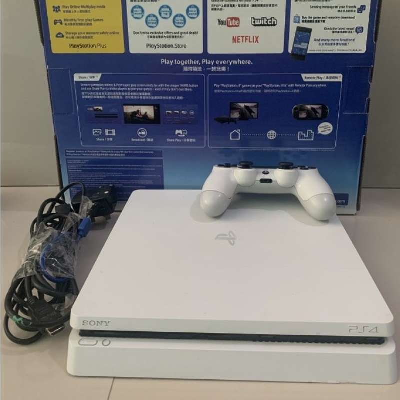 良品】 PlayStation 4 CUH-2100B 1TB ホワイト 