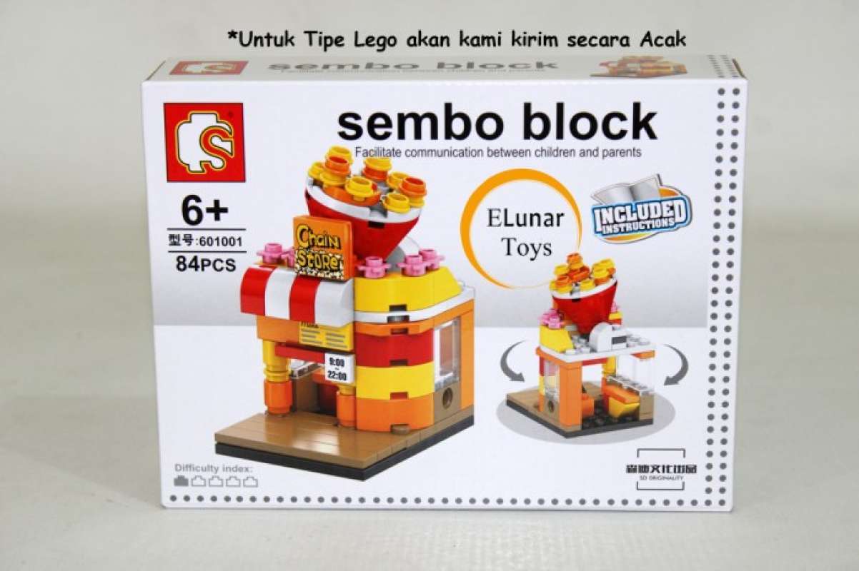 Sembo Block Ruko Promo Mainan Block Sembo Block Minifigure Edisi Mini Worlds Gd Diskon ...