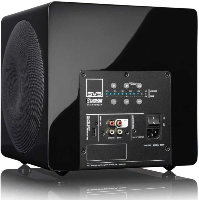 Jual Svs 3000 Micro Active Subwoofer Dual Driver 8 Inch Speaker Di ...