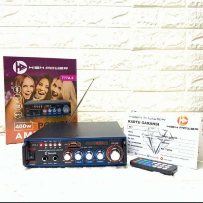 Promo Ampli Mini Karaoke High Power 777a2 Original Terbaik Diskon 23 Di Seller Ryoma Store