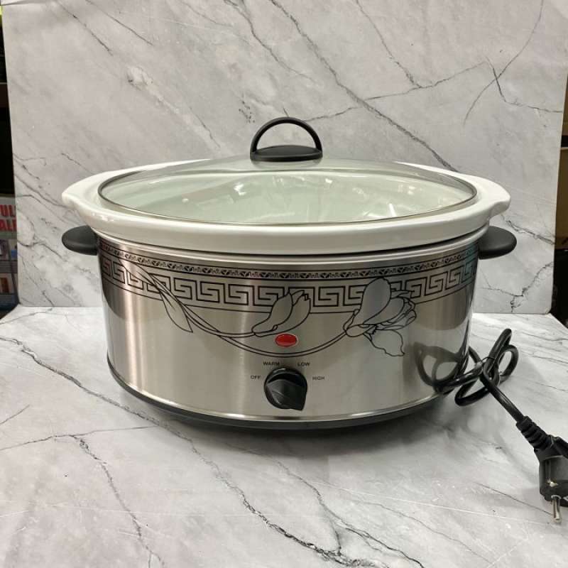 Promo Slow Cooker Vicenza Vsc01 Low Watt 6 Liter Diskon 23 Di Seller