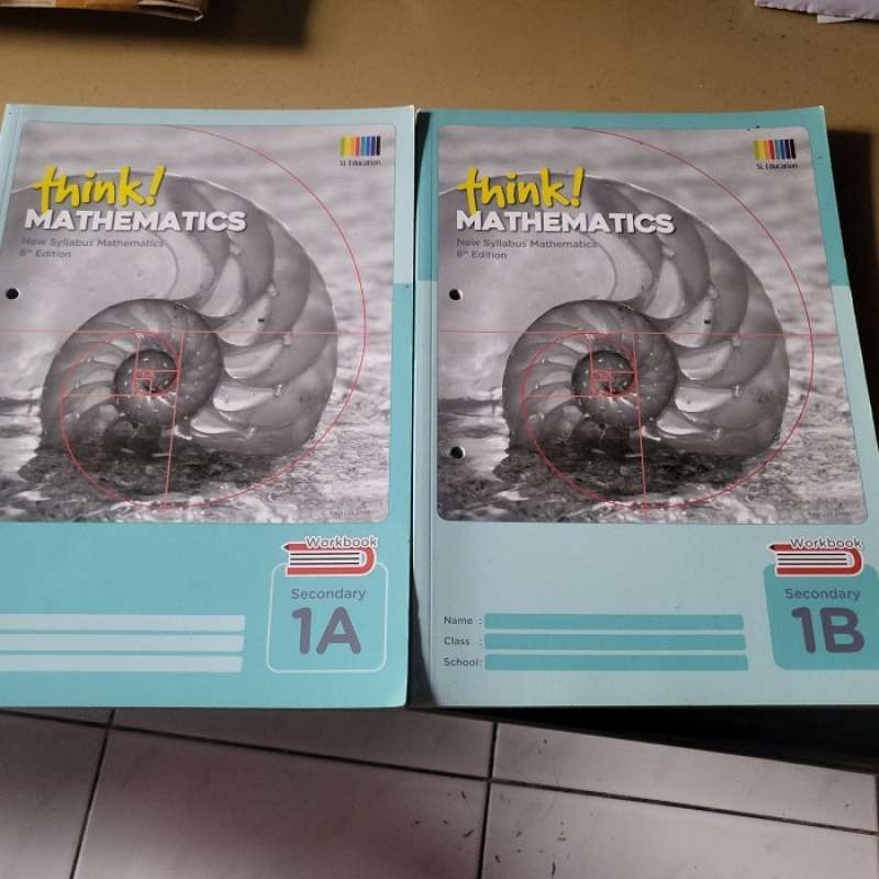 Promo think mathematics new syllabus 8th edition workbook secondary 1a