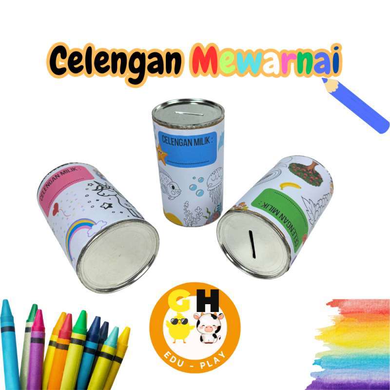 Jual Souvenir Celengan Ulang Tahun Anak Original Murah - Harga Diskon