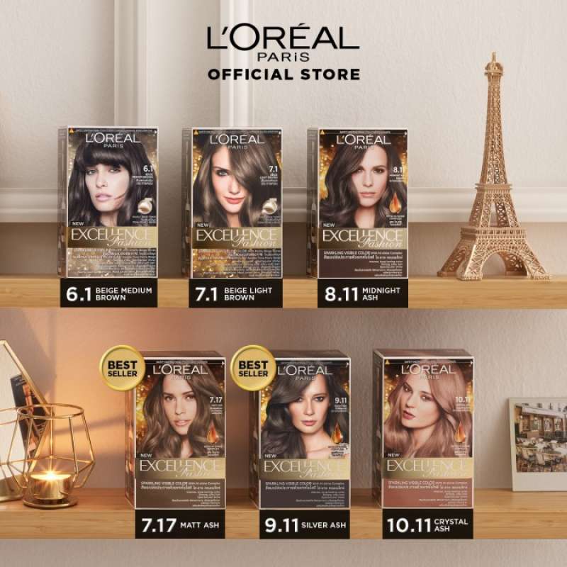 Jual Loreal Paris Excellence Fashion Hair Color [pewarna Rambut ...