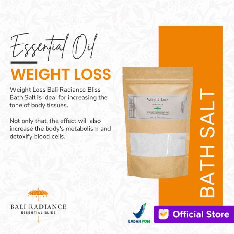 Jual Bath Salt Weight Loss Bali Radiance Bliss Di Seller Aghanim ...