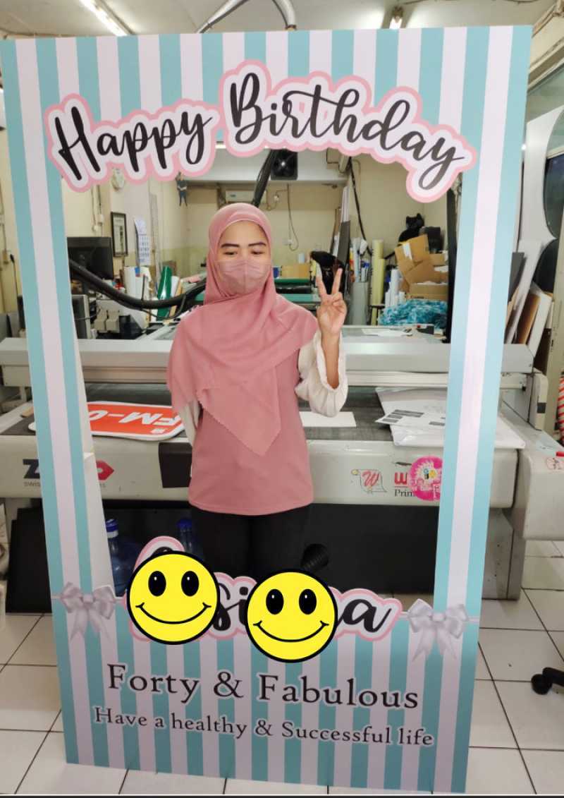 Jual Photo Booth / Photobooth Ulang Tahun / Frame Foto Birthday Di